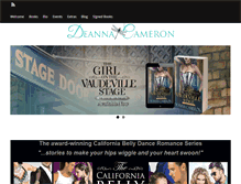 Tablet Screenshot of deannacameron.com